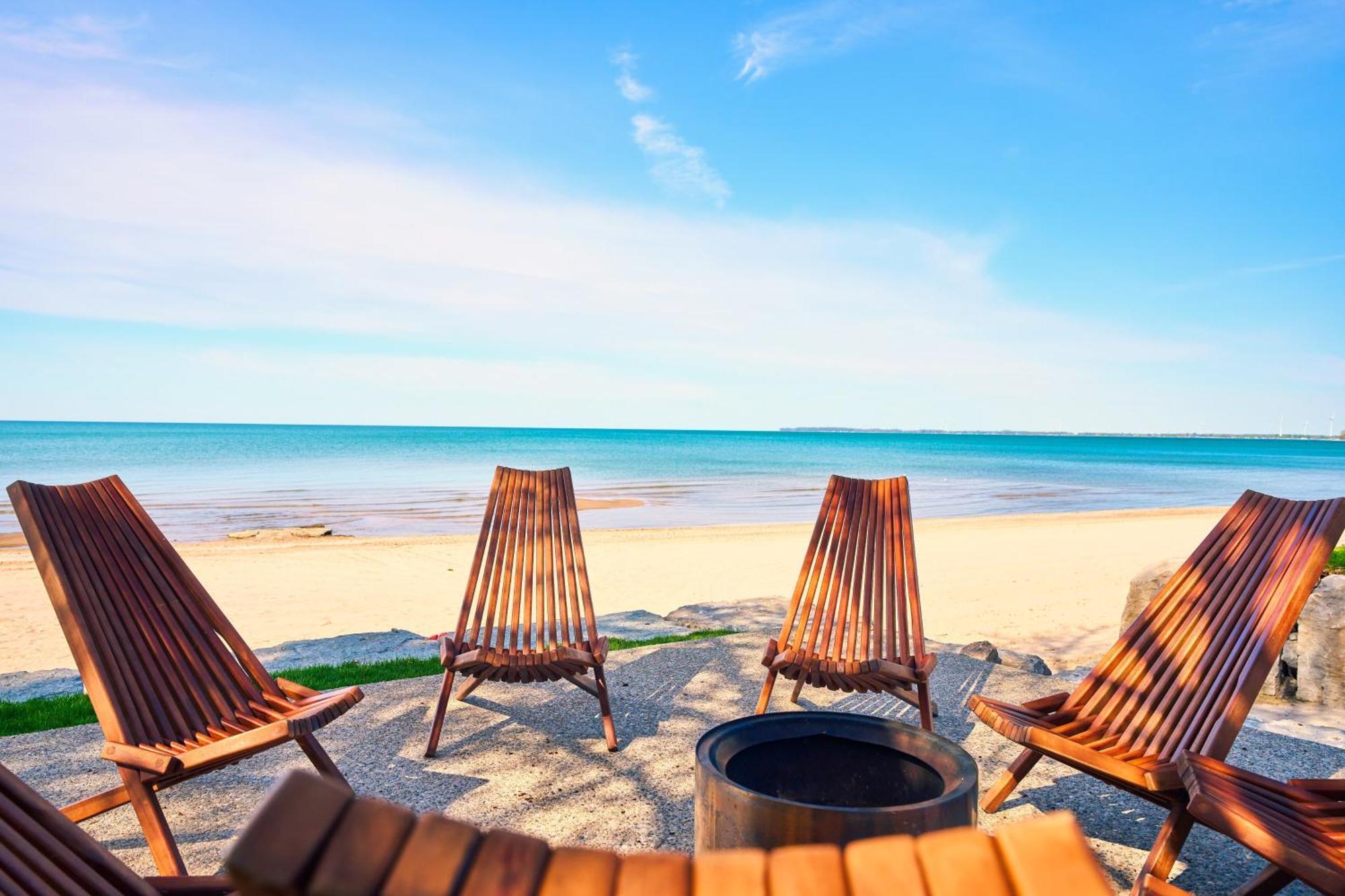 The Long Beach Resort - Beachfront Cottages & Townhouse Suites Wainfleet エクステリア 写真